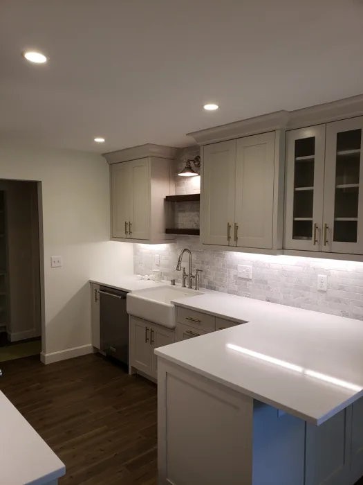 Kitchen remodel — Recessed and accent lighting