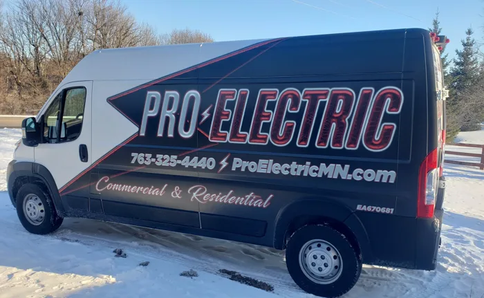 Pro Electric service van — Ready for the next project