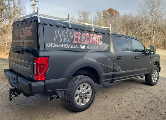 Pro Electric service truck — Our company vehicles